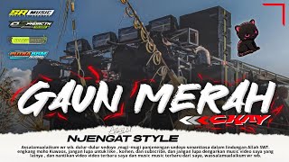 DJ GAUN MERAH  Bass Njengat Jinggle karnaval BBM Audio Malang ft SR Music [upl. by Ainoek862]