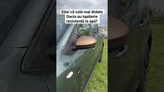 Tapițerie rezistentă la apă pe versiunile Dacia Extreme [upl. by Osnofedli]