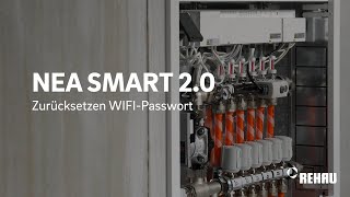 REHAU NEA SMART 20 Zurücksetzen des WiFiWLANPassworts der Basis [upl. by Thenna]