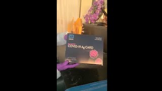 Using the BinaxNOW COVID19 Ag Card Part 1 Test Procedure [upl. by Aliban580]