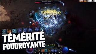 Build Sphère Foudroyante Diablo 4 Saison 2 la sorcière témérité aussi puissante quintuable [upl. by Aelyak680]