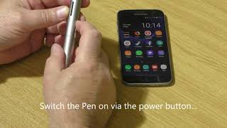 Connecting a Roger Pen to an Android Phone via Bluetooth [upl. by Ahtanamas]