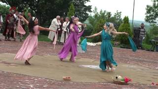 Ninfe Nereidi dancers quotEagle on the Danubequot festival in Svishtov Roman Dance [upl. by Debbee]