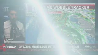 Hurricane Helene How to effectively read the Wobble Tracker [upl. by Sreip]