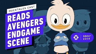 DUCKTALES Voice Actors Read ENDGAME Scene InCharacter  Comic Con 2019 [upl. by Jakie]