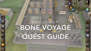 OSRS Bone Voyage Quest Guide [upl. by Barbi]