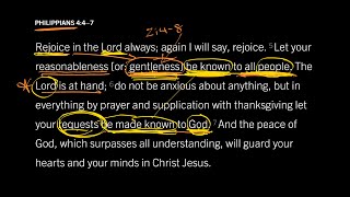 Gentleness Exposes Our Prayer Lives Philippians 44–7 Part 2 [upl. by Dare]