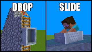 Minecraft  Rollercoaster Build Hacks [upl. by Wexler]