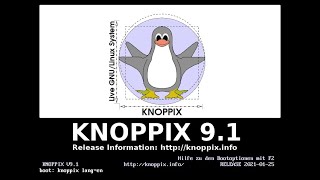 KNOPPIX 91  Installation in VirtualBox [upl. by Amla]