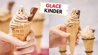 Recette de la glace italienne maison au Kinder Maxi [upl. by Pudens]