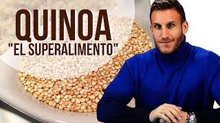 QUINOA “EL SUPERALIMENTO” BENEFICIOS Y PROPIEDADES JOSE BLESA NUTRICIONISTA DEPORTIVO FIT UP [upl. by Tia]