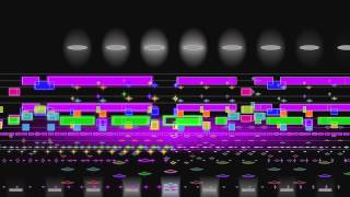 Stravinsky Rite of Spring complete animated graphical score [upl. by Aisak277]