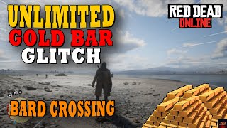 RDR 2 Online Unlimited Gold Bar Glitch  Bard Crossing Still Working [upl. by Yoj917]