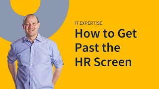 IT Interview Tips Getting Past the HR Screen [upl. by Leugim]