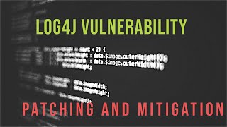 The Log4j Vulnerability Patching and Mitigation [upl. by Llertnac]