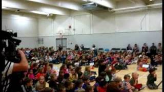 The Trews  Highway of Heroes  TM Roberts Elementary School [upl. by Lenej]