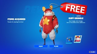 UNLOCK THE FREE GUFF SKIN in Fortnite HOW TO GET [upl. by Ahcirt]