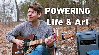 OffGrid Living and Recording How this Musician Family Powers Their Dreams with Anker SOLIX [upl. by Ddat]