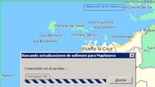 Como Actualizar el software o programa Mapsource® de Garmin® [upl. by Ylrehs]