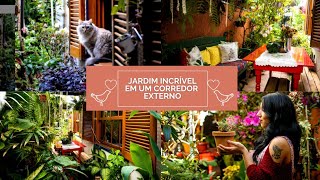 JARDIM INCRÍVEL EM UM PEQUENO ESPAÇOComo fazer seu jardim virar um bosque com PLANTAS SIMPLES DE VÓ [upl. by Honeyman697]