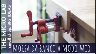 Morsa da Banco con Morsetto a Tubo  Fai da Te [upl. by Eerized]