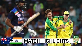 Smith Zampa shine in highscoring first ODI  Dettol ODI Series 2020 [upl. by Roddy]