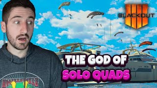 INSANE Solo QUADS Game Will Leave You SPEECHLESS  CoD Blackout 2022 [upl. by Verney]