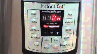 How to Use Instant Pot as a Pressure Cooker [upl. by Oinotnas]