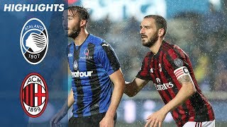 Atalanta 11 Milan  Giornata 37  Serie A TIM 201718 [upl. by Nyraa]