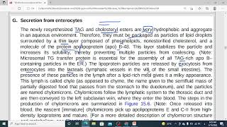 239 Dietary lipid metabolism  absorption synthesis and secretion of chylomicron 2 [upl. by Kalila757]