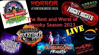 LIVE SPOOKY SEASON REVIEW 2023 [upl. by Hplodnar42]