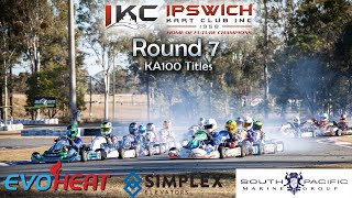 IKC Championship Round 7  KA100 Titles [upl. by Airretal360]