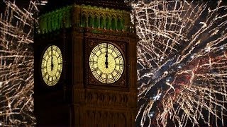 London Fireworks 2014  New Years Eve Fireworks  BBC One [upl. by Odraode]