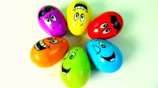 HUEVOS KINDER SORPRESA DE CARITAS HAPPY FACE KINDER SURPRISE EGGS [upl. by Windham710]