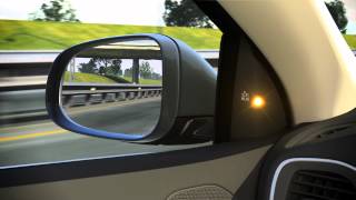 Volvo V40 2013 enhanced BLIS system [upl. by O'Connell]