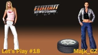 Czech Lets play  FlatOut Ultimate Carnage 18 MajkCZ [upl. by Zwick]