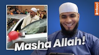 British Imam REACTS to Spanish Imam RECEIVING A CAR as a Gift [upl. by Aiuhsoj903]