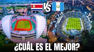 Costa Rica vs Guatemala ¿Cuál Tiene el Mejor Estadio Nacional [upl. by Rufe]