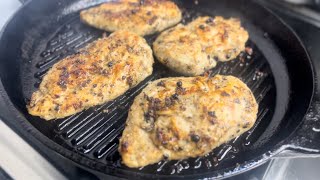 Easiest chicken breast recipe you will ever make  Black pepper crust  Juicy chicken breast [upl. by Kaycee]