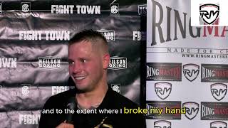 Billy Stanbury full interview Neilson Boxing Fight Town [upl. by Norud]