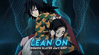 Lean On I Giyuu Slaps Shinobu Demon Slayer AMVEdit [upl. by Yasmine618]