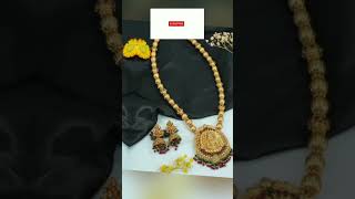 Latest Most Popular Gold Necklace Design Collection With Weight And Price goldnecklace Mangalsutra [upl. by Pernas]