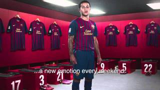 Nueva Equipación FC Barcelona 20112012 HD [upl. by Ahsonek281]