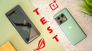 Snapdragon 8 Gen 1 vs 888 Plus  Performance Difference Tested OnePlus 10 Pro vs ROG Phone 5S [upl. by Seerdi]