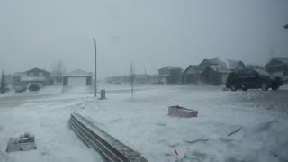 Timelapse video of spring storm in Neepawa Manitoba [upl. by Aisad]