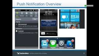 Backendless Push Notifications [upl. by Synn]