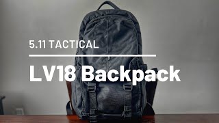 511 LV18 Backpack Review  this EPIC Gray Man EDC  CCW Pack is a hidden gem [upl. by Naveb]