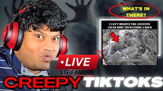 Creepy and Weird Tiktoks Live Stream with Tedi pt 1 [upl. by Ferren941]