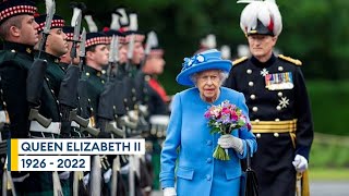 Queen Elizabeth II Saluting the Armed Forces CommanderinChief [upl. by Odnanreh]