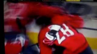 Ovechkin and Crosby Fight Highlights [upl. by Salim]